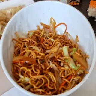 yakiudon con gambas