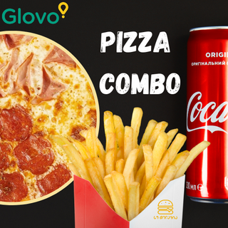 პიცა 4 სეზონი + ფრი + 2 კოკა-კოლა