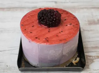 Postre Frutos Rojos
