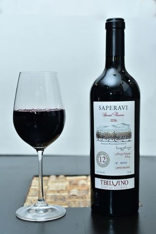 საფერავი სპეციალური მარაგი,12 თვე კასრში დავარგებული (წითელი მშრალი)-0