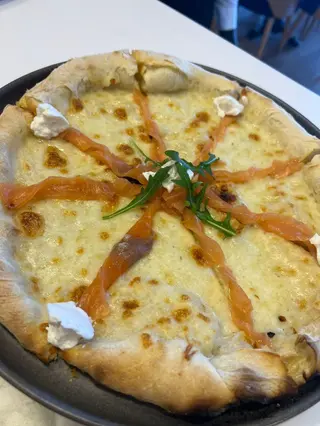 Pizza Saumon