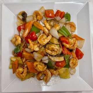 46. Gambas Con Verduras