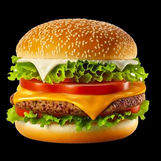 Cheesburger baranina
