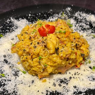 Risotto De Pollo Y Bacon