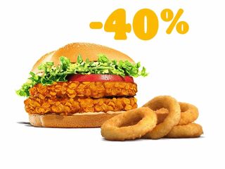 Двойной Криспи&Луковые Кольца 4Шт