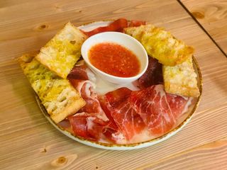 Piatto di jamon iberico 100%