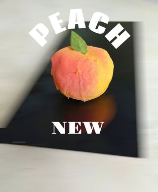 Десерт Праскова