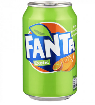 Fanta Verde Lattina 330 ml