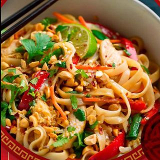 Pad Thai z krewetkami