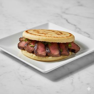 Arepa Arepaisa Con Carne Asada (1 Ud.)