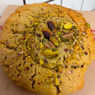 Pistacho Choco Blanco Cookie