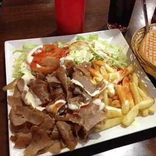 Plato Kebab Pollo
