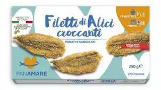 Filetti di alici croccanti