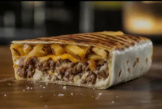 Taco de pinchitos de carne