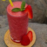 Smoothie with kiwi and raspberry 300 ml