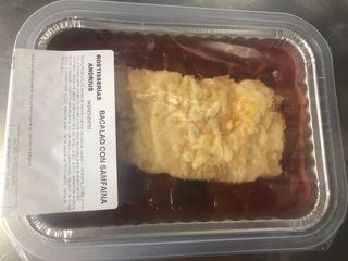 Bacalao Con Sanfaina (1 Ración)