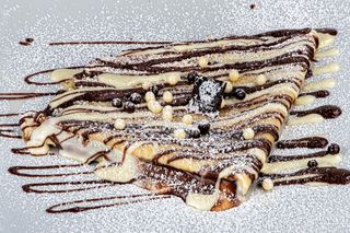 Crêpes bianca e nera