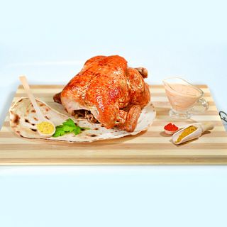 Пиле на жар