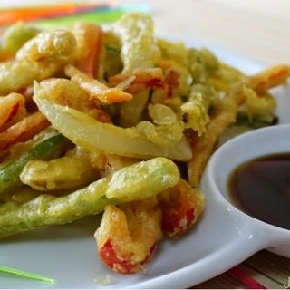 Verduritas en tempura 