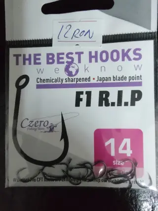 Czero cârlige F1 RIP Nr 14