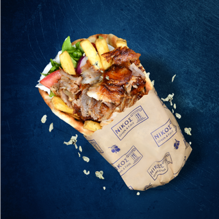 Pita cu gyros porc