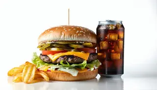 Hamburger menù