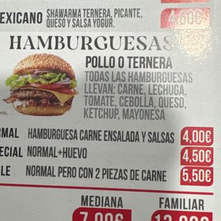 2. Hamburguesa Especial
