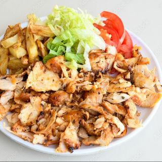 Shaorma pui farfurie