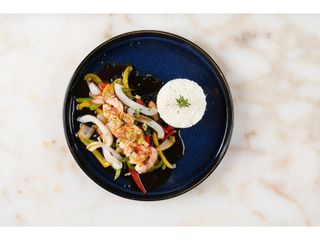 Wok Crevettes Calamars