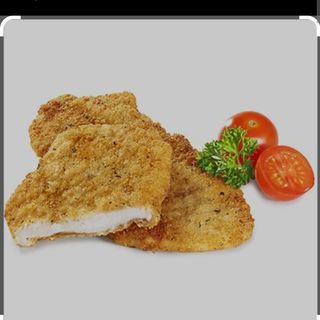 Pechuga de pollo empanada