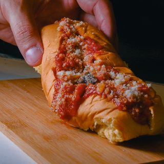 Melanzane alla parmigiana menù