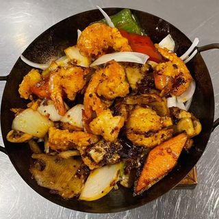 320 Langostinos A La Plancha Picante