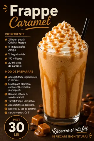 Frappe Caramel 250ml