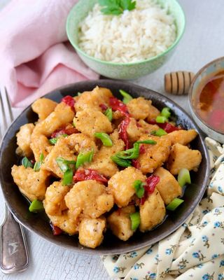 Pollo Con Ajo Y Miel