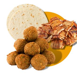 Falafel tortilja & Doner