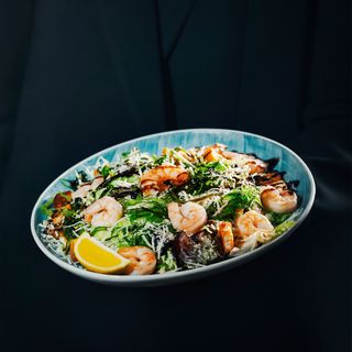 კრევეტების სალათი