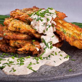 Placki ziemniaczane z Kurczakiem w Śmietanie