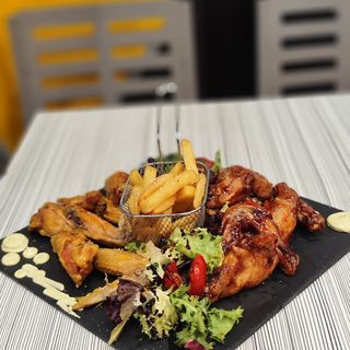 Alitas Cavalito Con Salsa BBQ (12 Piezas Uds.)