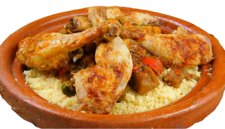Couscous Marocain Raisin au Poulet 