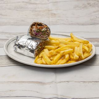 Durum + refresco (330 ml.) + papas