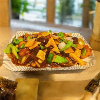 Setas Con Bambu Salteadas