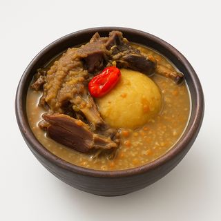 Sauce Gouagouassou + Accompagnement