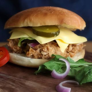 Menú Kebap De Pechuga De Pollo Rebozada