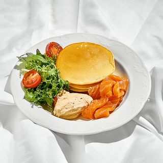 Панкейки Лосось