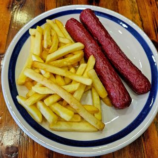 Menú infantil Salchichas