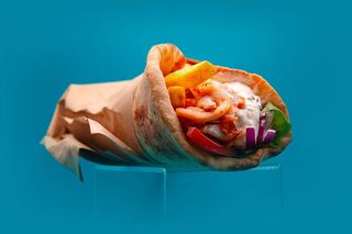 Pita Gyros di pollo e tacchino