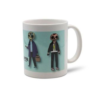 Tazza azzurra rocker