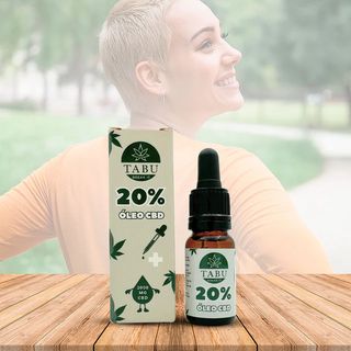 Óleo de Cânhamo 20% Sabor Neutro