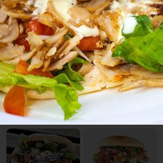 Big panino doner kebap