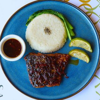 Sweet And Spicy Salmon Fillet